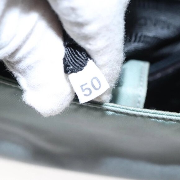 PRADA Shoulder Bag Nylon Khaki Auth 103443 - Picture 10 of 16